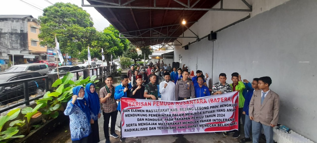 Guna Mencegah Intoleransi dan Radikalisme Menjelang Pemilu 2024, Bapera Rejang Lebong Sosialisasi Semangat Nasionalisme, jannonews.com