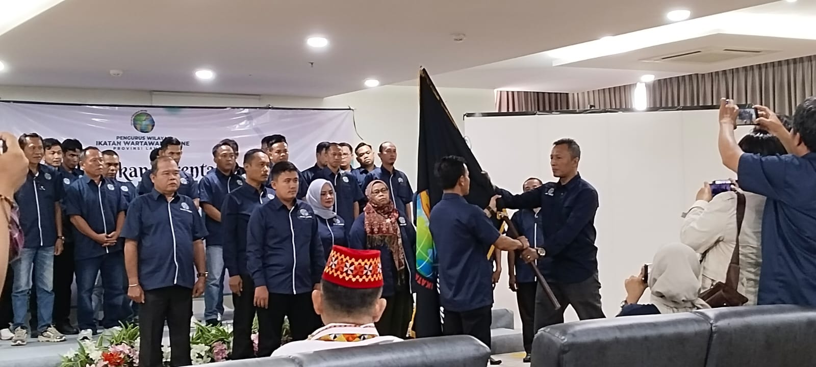 Pengurus Wilayah IWO Prov Bengkulu Hadiri Pengukuhan PW IWO Lampung dan PD IWO Se- Lampung