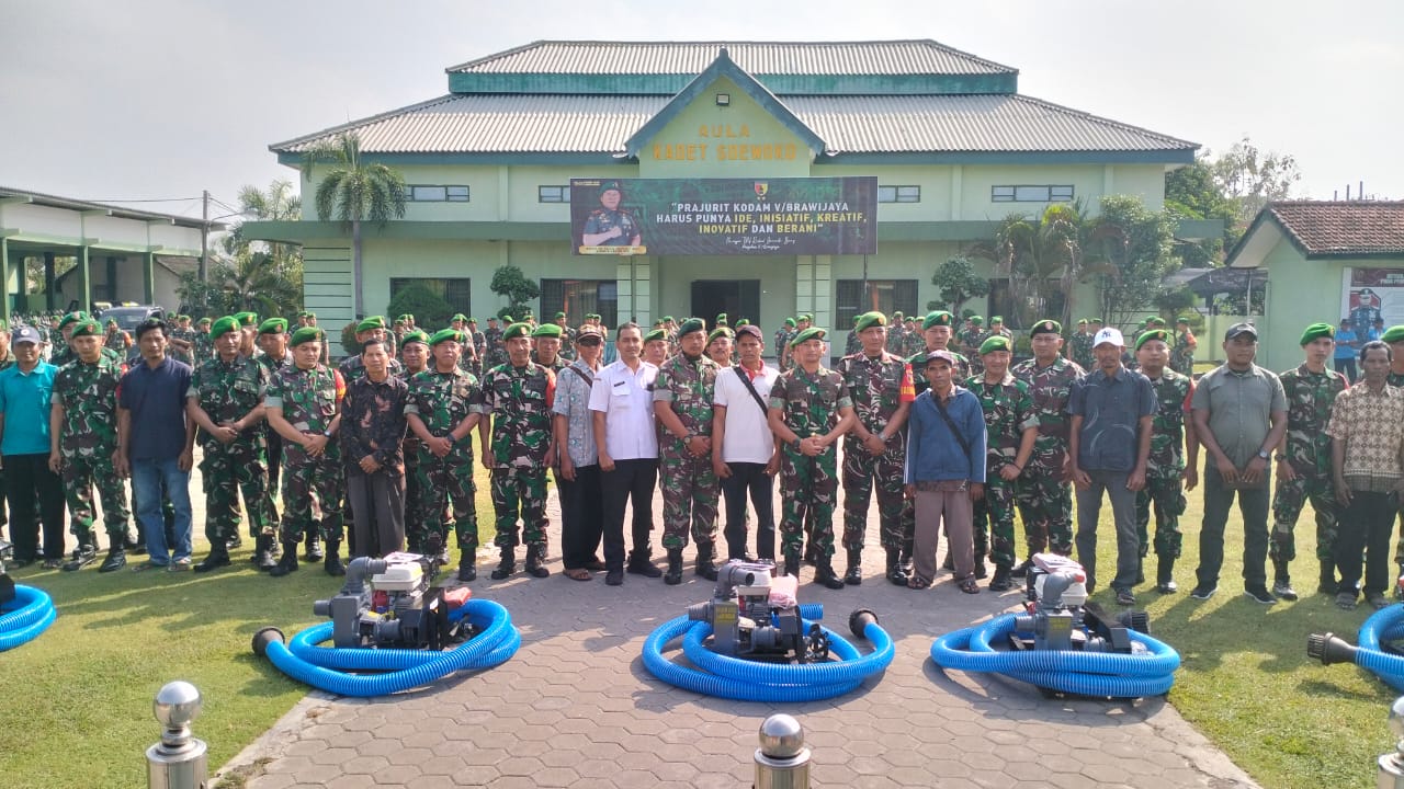 Sinergi Babinsa dan Petani: Tingkatkan Ketahanan Pangan Lamongan