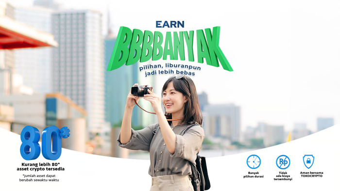 Tokocrypto Hadirkan Fitur Earn dan TKO Megadrop untuk Maksimalkan Keuntungan Investasi Kripto, jannonews.com