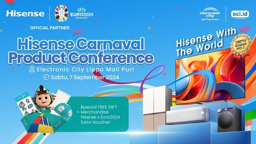Anniversary ke-55 Tahun, Hisense Hadirkan Hisense Carnaval: Product Conference, jannonews.com