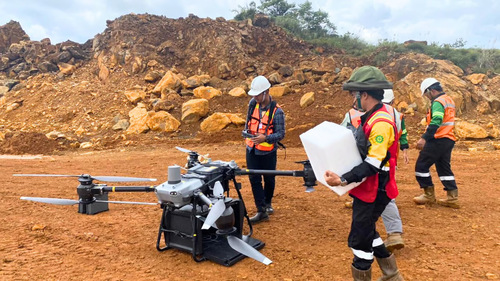 Halo Robotics Hadirkan Delivery Drone untuk Atasi Tantangan Pengiriman Sampel di Pertambangan Nikel, jannonews.com