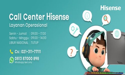 Update Terbaru Layanan Operasional Hisense Call Center, jannonews.com