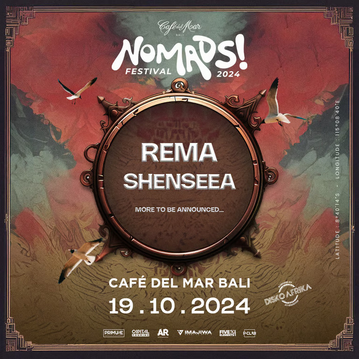 NOMADS! Festival 2024: REMA and Shenseea to Headline Bali's Premier Music Event, jannonews.com