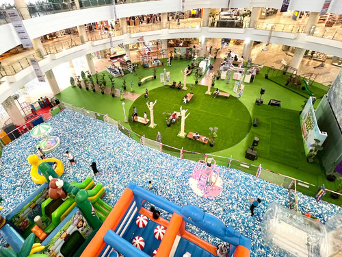 Jelajahi 'Enchanted Park' di Mall Alam Sutera: Wahana Mandi Bola dan Vending Machine Gulali, jannonews.com