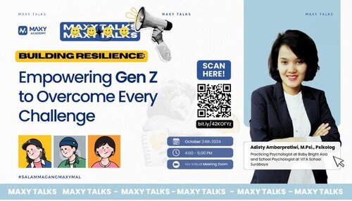 Dukung Generasi Z, Maxy Academy Ajak Adisty Ambarpratiwi Berbicara Tentang Ketahanan Mental di Era Digital, jannonews.com