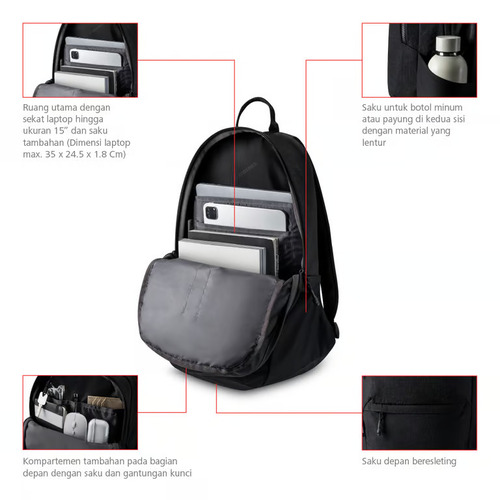 Bodypack Barrow Laptop Backpack: Solusi Praktis dan Gaya untuk Aktivitas Sehari-hari, jannonews.com
