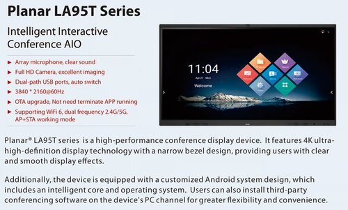 Meningkatkan Pengalaman Presentasi dengan Interactive Flat Panel Planar LA7595T, jannonews.com