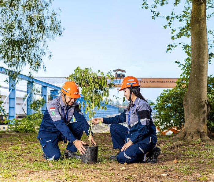 Pembangunan Berkelanjutan, WSBP Tanam 643 Pohon Trembesi di Januari 2025 untuk 6.341 Spun Pile Terkirim Selama Desember 2024, jannonews.com