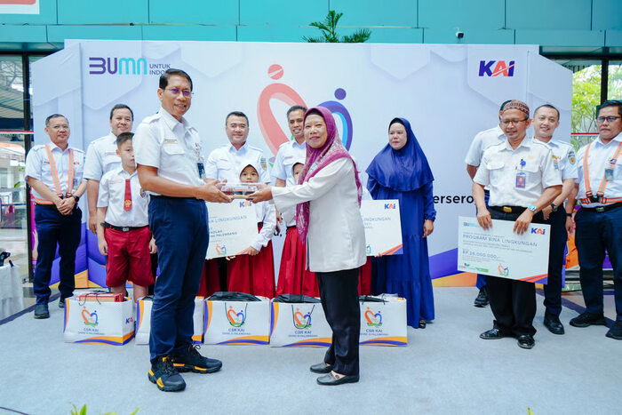 KAI Divre III Palembang Catat Selama Semester I 2025, Salurkan program TJSL Sebesar 2,154 Milyar, jannonews.com
