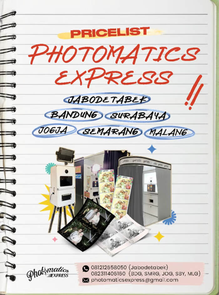Special Price Alert! Sewa Photobooth di Photomatics Cuma 1,6 Jutaan!, jannonews.com