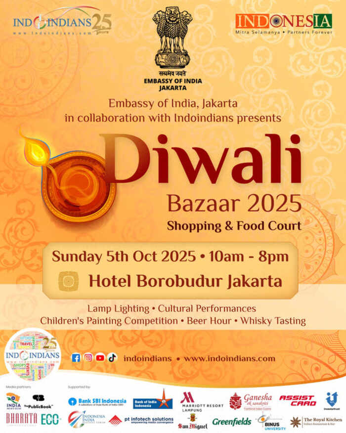 Kedutaan Besar India dan Indoindians Gelar Diwali Bazaar 2025: Perayaan Cahaya, Budaya, dan Persahabatan India–Indonesia, jannonews.com