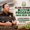 Kepala Kejaksaan Negeri Kepahiang melakukan peninjauan langsung ke desa dalam rangka pengawasan Program Jaga Desa.