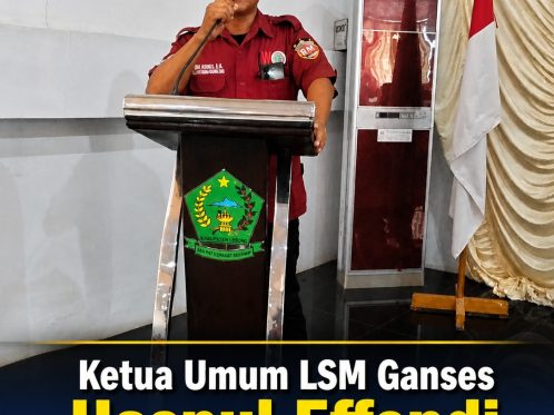 Ketua Umum LSM Ganses Hasnul Effendi menyampaikan kritik terkait sanksi terhadap oknum camat di Kabupaten Seluma.
