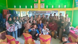 Pemdes Lubuk Saung Gelar Musdes dan Rembuk Stunting 2026, Prioritaskan RKP Desa Berbasis Aspirasi Warga, jannonews.com
